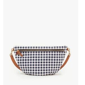 Clare V. - Grande Fanny - Midnight Gingham Nappa